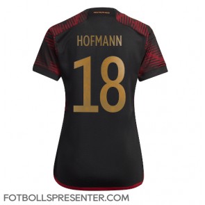 Tyskland Jonas Hofmann #18 Borta Matchtröja Dam VM 2022 Kortärmad